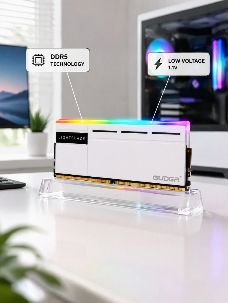 DDR5 RGB Gaming Desktop RAM 5600MHz 6000MHz 6400MHz